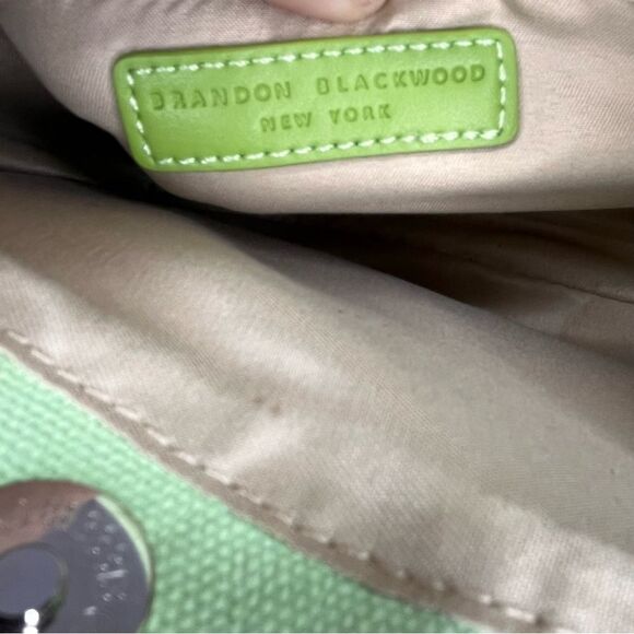 Brandon Blackwood (ESR) Tote - Lime Green Canvas - Picture 7 of 9